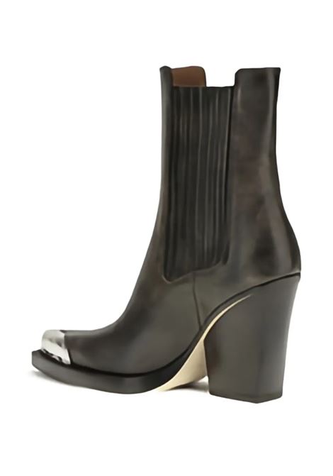 stivaletti dallas embellished toe ankle donna asfalto PARIS TEXAS | PX959XVTVT